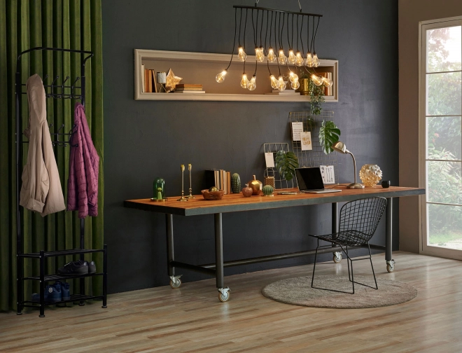 Obešalo za oblačila + omara, polica, polica za čevlje ModernHome