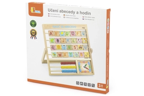 Lesena abeceda in ura v češkem jeziku