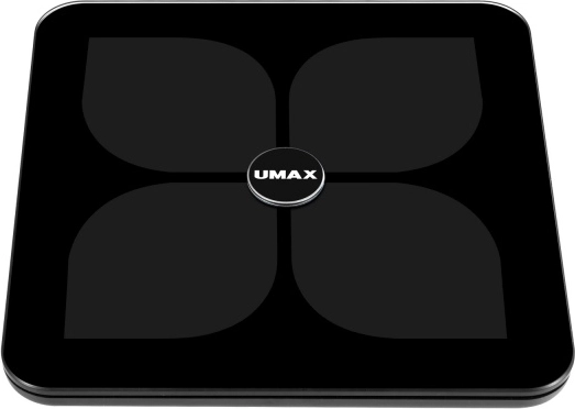 pametna tehtnica umax smart scale us20hrc črna