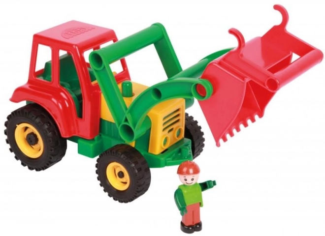 Aktivni traktor z naklonom