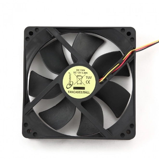 Ventilator 120x120x25mm 3-pin s krogelnim ležajem za ohišje