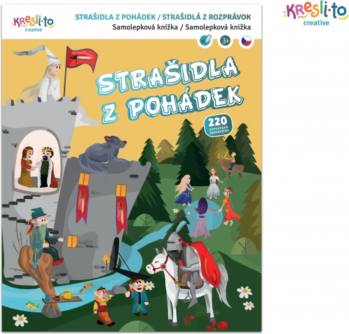 Pošasti iz pravljic – nalepkasta knjižica