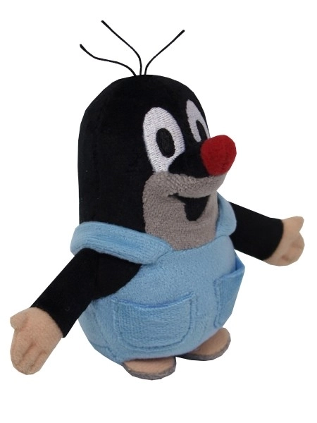 Krtek v hlačah plišaste 12cm na kartonu