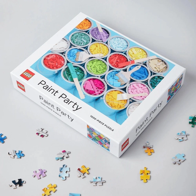 Chronicle Books sestavljanka LEGO slikarska zabava 1000 koščkov