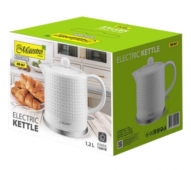 Keramična električna grelnik Maestro 1,2l 1200W