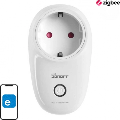 Pametna vtičnica Zigbee SONOFF S26 (tip F)