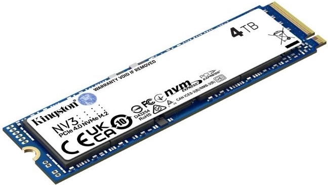 Velika kapaciteta 4 TB in varčen način delovanja