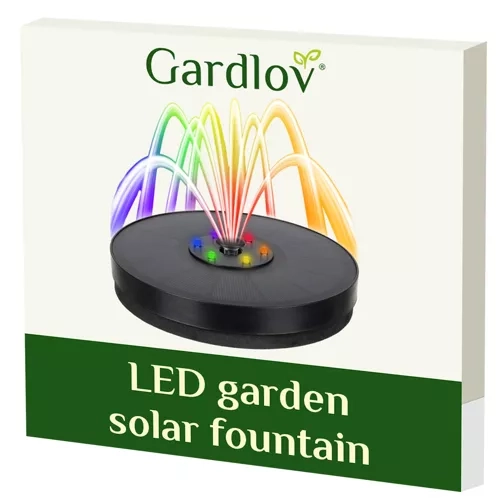 Vrtna solarna fontana Gardlov LED 23227