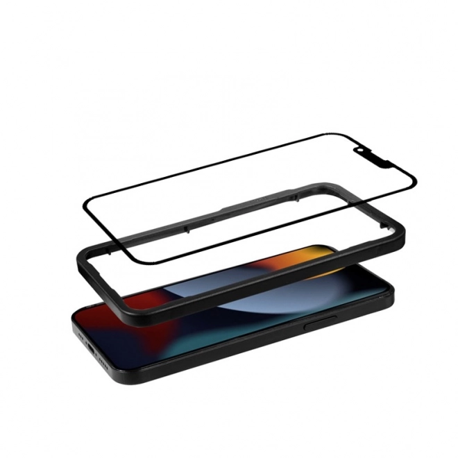 Antibakterijsko 3D oklepno steklo za iPhone z vgradnim okvirjem – iPhone 14 / iPhone 13 / iPhone 13 Pro
