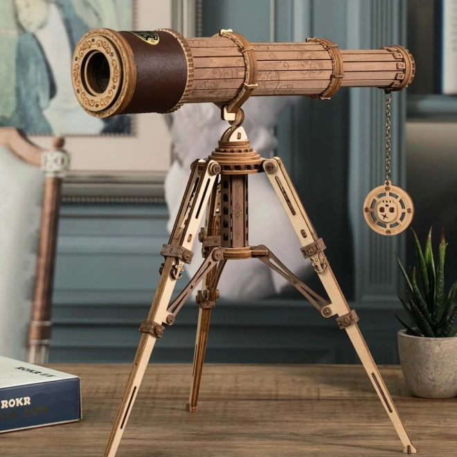 ROBOTIME Rokr Leseni Model Monokularnega Teleskopa