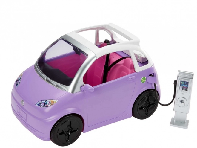 Avto Cabrio za Barbie z električno postajo