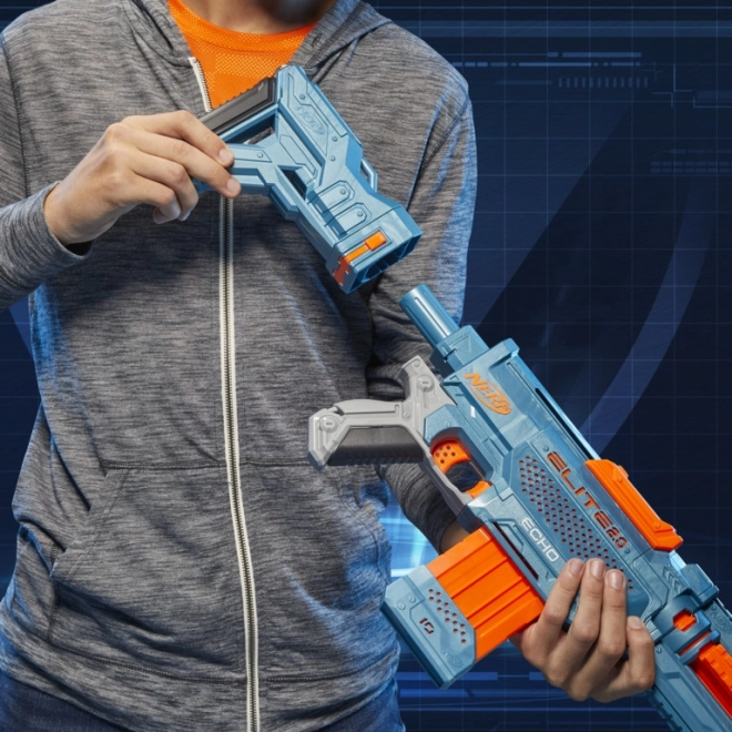 Pistola Nerf Echo CS-10 z dodatki