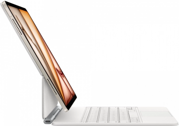 Lebdeče stojalo z neprekinjenim nastavljanjem kota