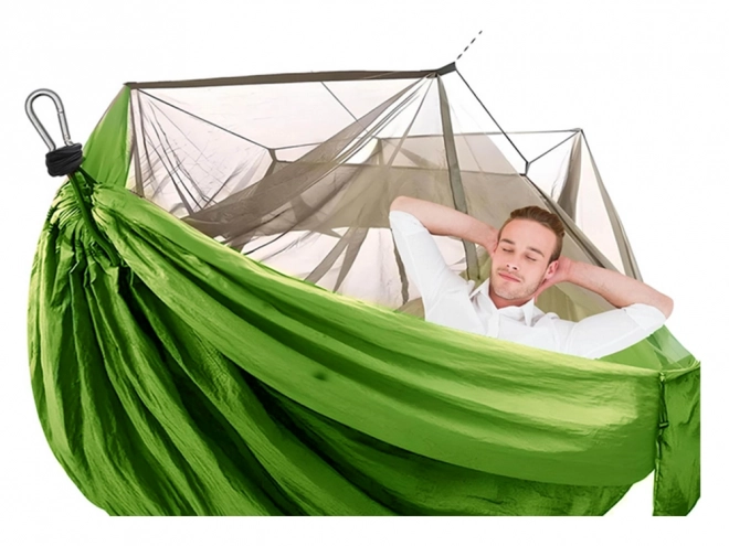 Viseča mreža z mrežico proti komarjem 270x140cm