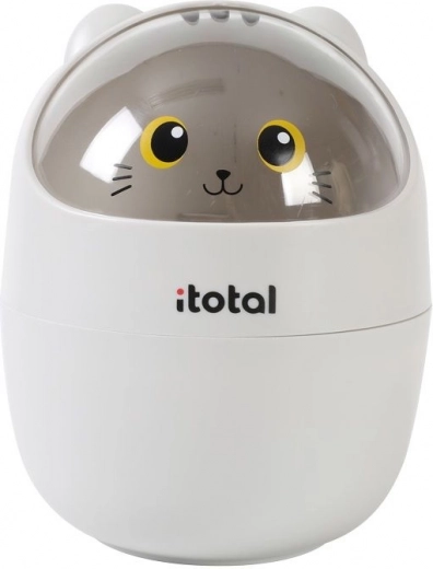 Prisrčen dizajn sive mačke