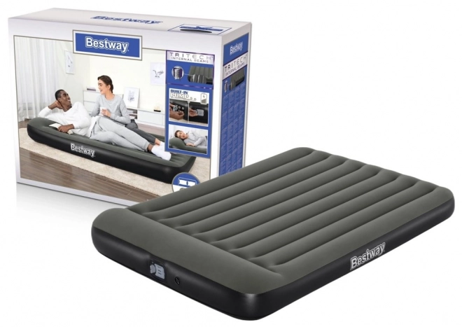 Napihljiva vzmetnica s tlačilko 203 x 152 x 30 cm Bestway 67930