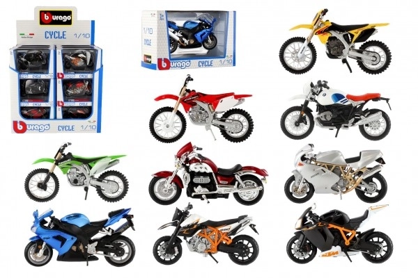 Bburago Motocikel 1:18, različne vrste