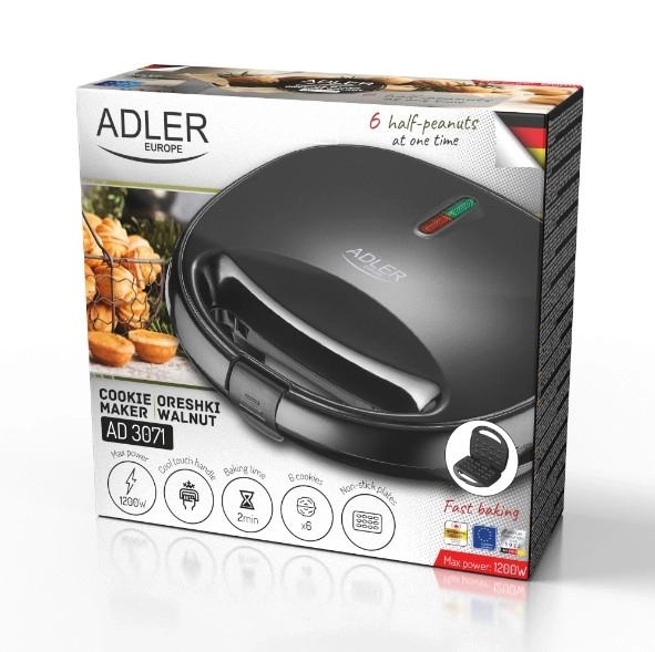 Aparat za pečenje oreščkov Adler
