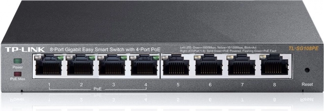 TP-Link 8-portni gigabitni pametni stikalnik s 4 PoE vrati