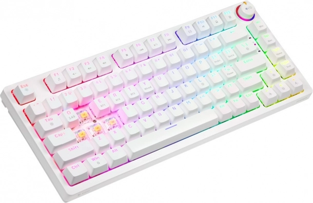 Mehanska tipkovnica Phenix White Gateron Yellow
