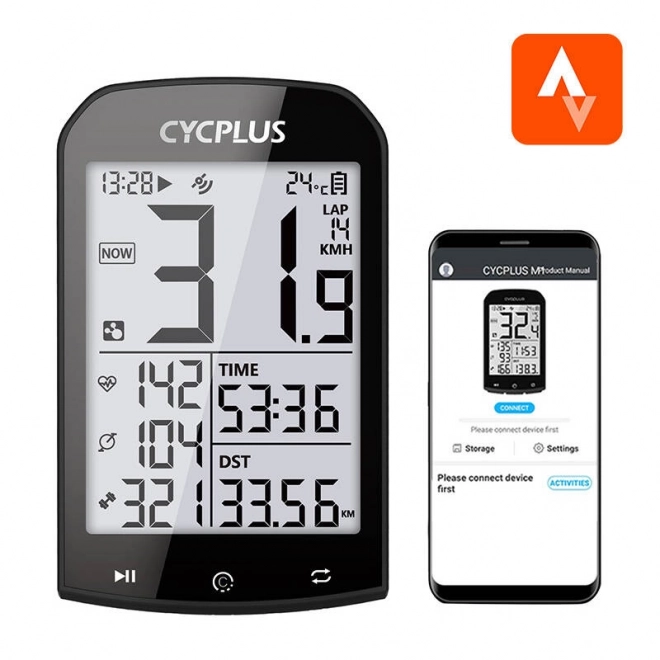 GPS kolesarski računalnik Cycplus M1