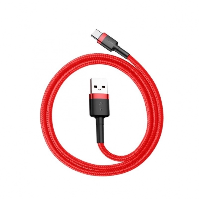 Baseus Cafule USB-C kabel 2A 3m - rdeč