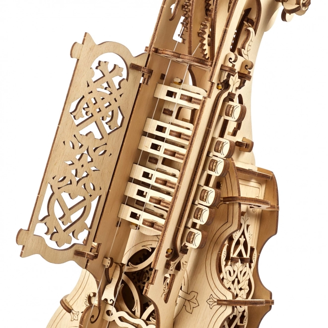Ugears 3D Lesena mehanska uganka Hurdy-Gurdy