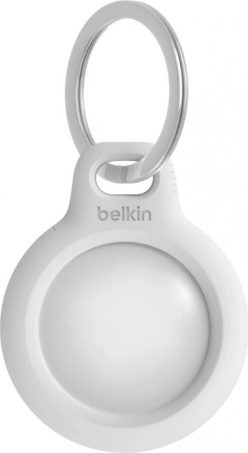 Varno držalo za ključe za Apple AirTag – Bela