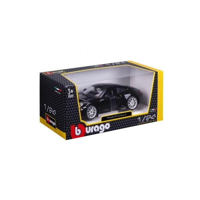 Model avtomobila Porsche 911 Carrera S črna