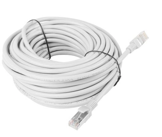 Patchcord kat.5E 50m siva