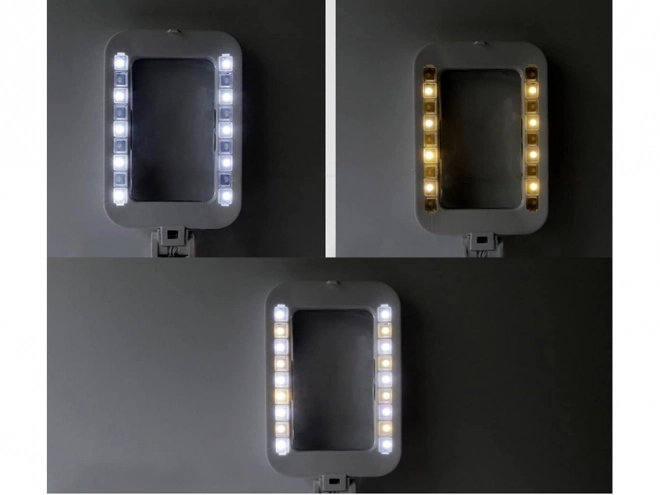 Velika zložljiva draguljarska lupa z 18 LED