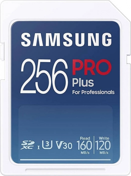 Samsung PRO Plus 256 GB SD kartica + čitalnik