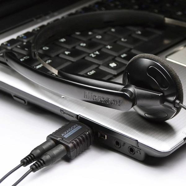 Usb avdio adapter Axagon HQ mini