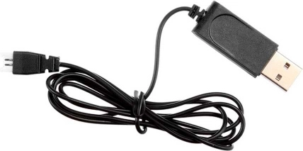 USB polnilnik za baterije 3,7 V 380–430 mAh (droni CARRERA)