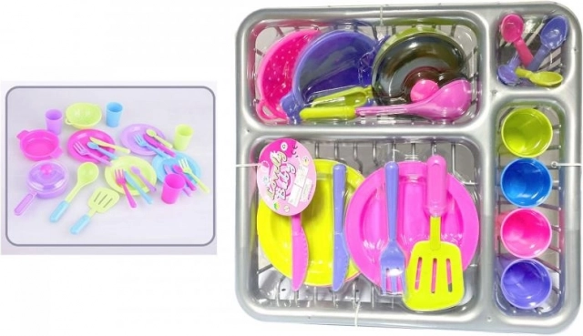 Set kuhinjskega posodja MAC TOYS