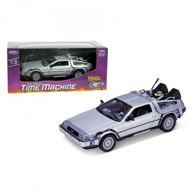 Welly DeLorean Vrnitev v prihodnost I 1:24