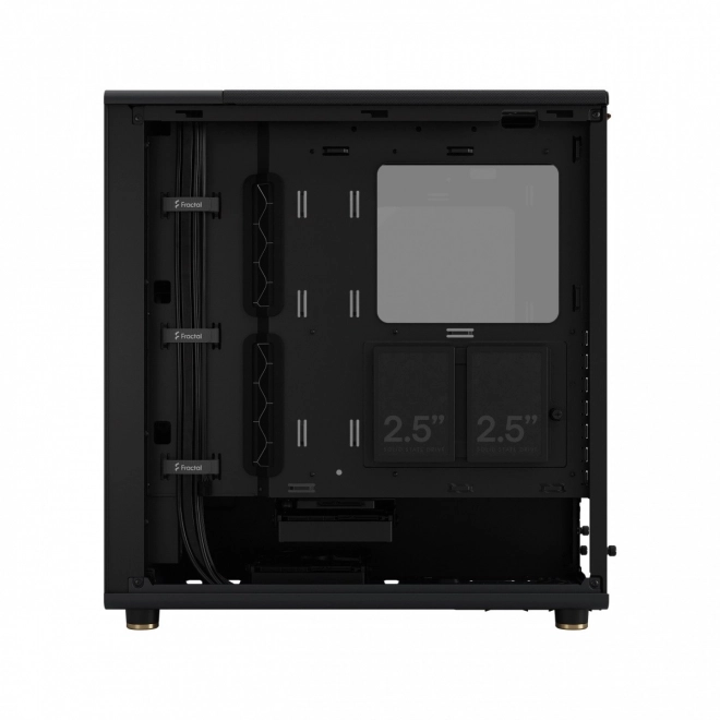 Fractal Design ohišje North črna z lesenimi elementi