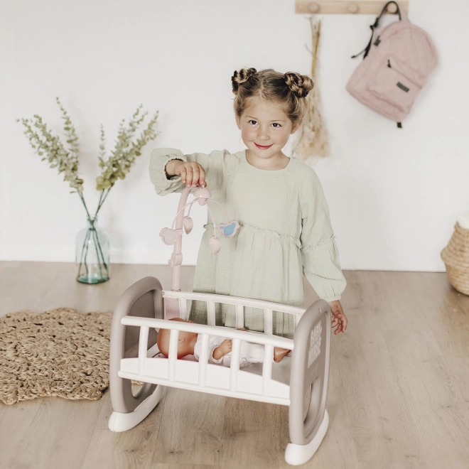 Smoby Baby Nurse zibelka s karuselom za punčke