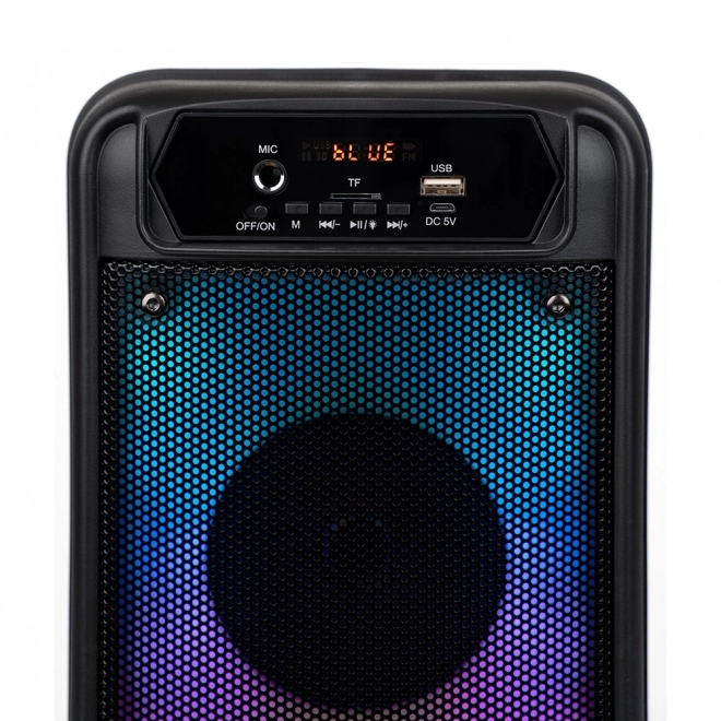 Zvočnik FLAMEBOX UP MT3177 Bluetooth 5.0/FM/MP3/MicroSD/USB/RGB/RMS 14W/PMPO 600W
