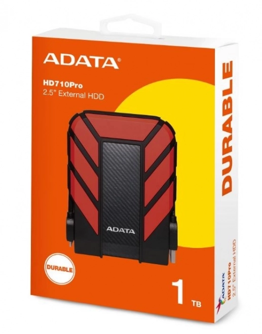 DashDrive Durable HD710 1TB 2,5'' USB3.1 – rdeč