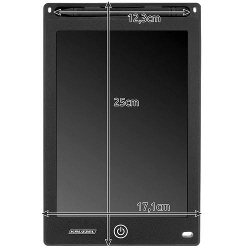 Risarski tablični računalnik 10" črn XL KRUZZEL 22455