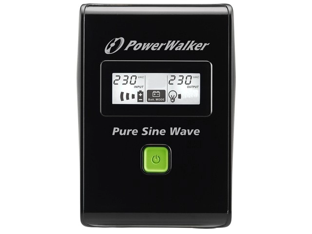 PowerWalker UPS Line-Interactive 800VA s čisto sinusovko