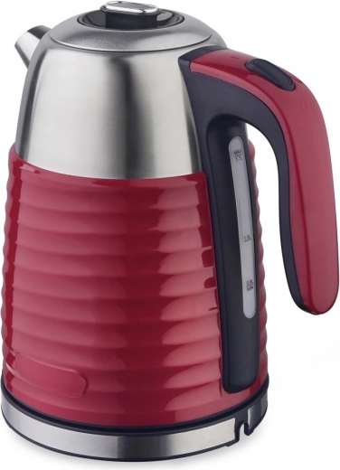 Kovinski električni grelnik vode Maestro 1,7 l 2200 W rdeč