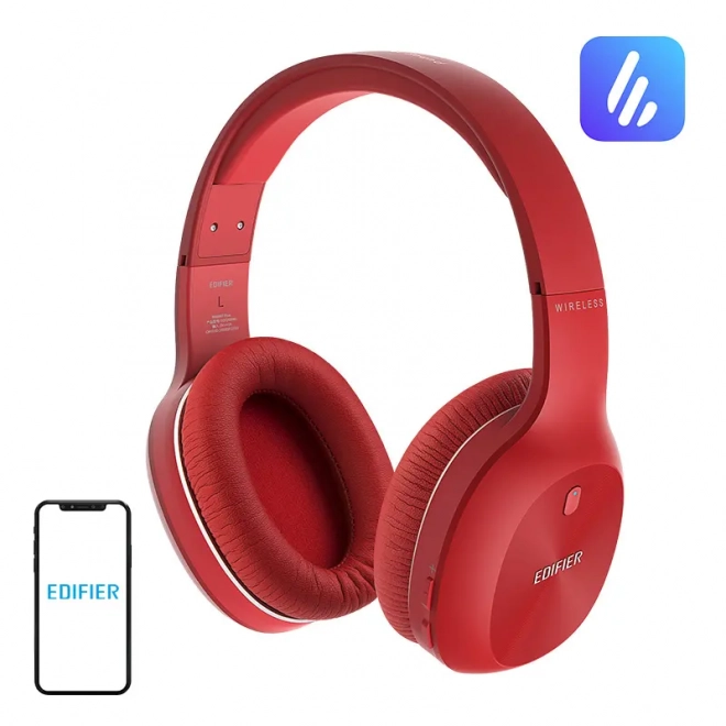 Brezžične slušalke Edifier W800BT Plus (rdeča)