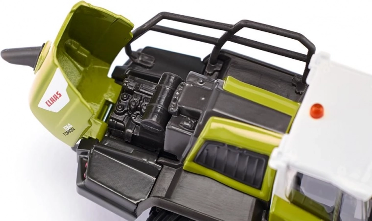 Odpirajoč se pokrov motorja in zgibno krmiljenje