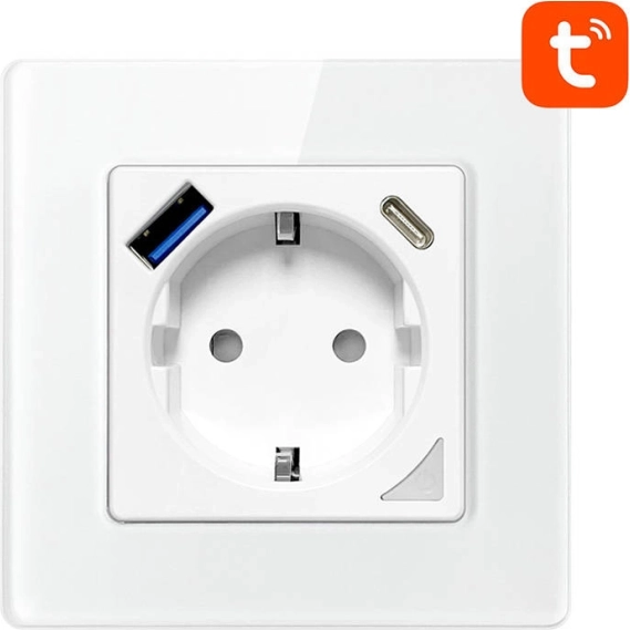Pametna WiFi vtičnica Avatto z USB in USB‑C