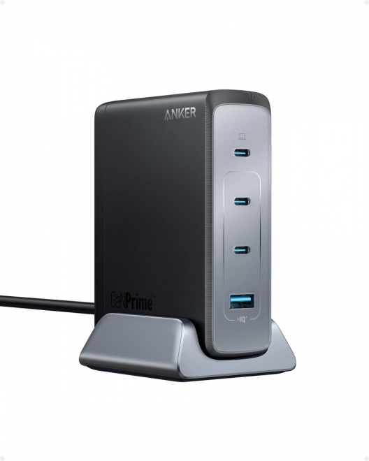 Stenska polnilna naprava Anker GaNPrime 240W USB-C x3 USB-A x1