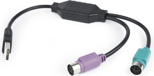 Adapter 2× PS/2 na USB za miško in tipkovnico