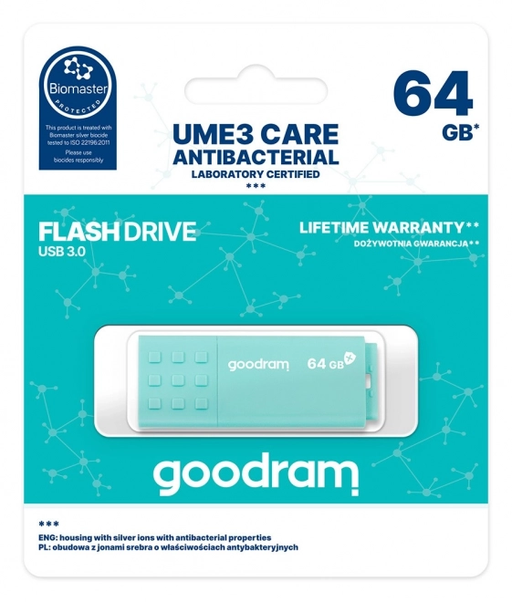 Pomnilniška kartica UME3 Care 64GB USB 3.0