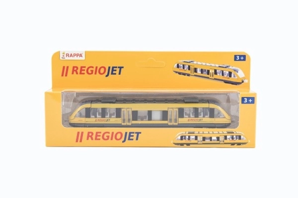 Kovinski regionalni vlak RegioJet 17 cm